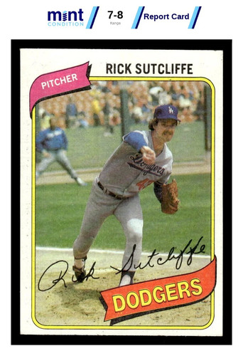 1980 topps rick sutcliffe 544 - topps,