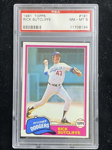 1981 topps 191 rick - topps,